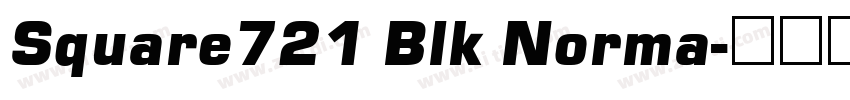 Square721 Blk Norma字体转换 Square721 Blk Norma字体转换